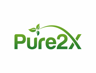 Pure2X logo design by hidro