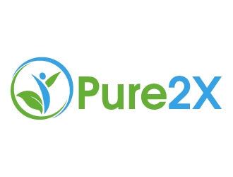 Pure2X logo design by shravya