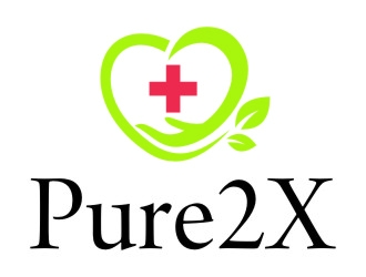 Pure2X logo design by jetzu