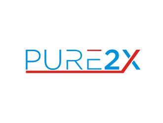 Pure2X logo design by Diancox