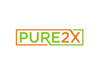 Pure2X logo design by Diancox