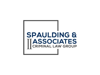 Spaulding & Associates Criminal Law Group logo design by jishu
