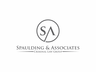 Spaulding & Associates Criminal Law Group logo design by hopee