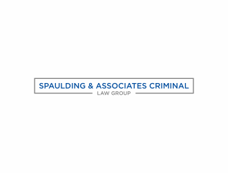 Spaulding & Associates Criminal Law Group logo design by goblin