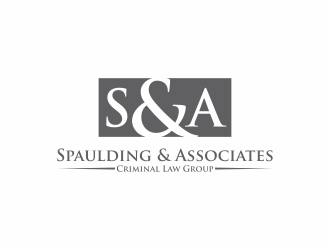 Spaulding & Associates Criminal Law Group logo design by hopee