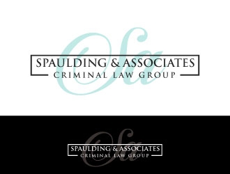 Spaulding & Associates Criminal Law Group logo design by adwebicon