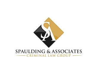 Spaulding & Associates Criminal Law Group logo design by GoodGod