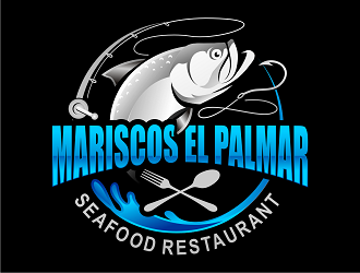 Mariscos El Palmar logo design by haze