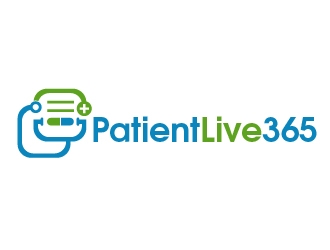 Patient Live 365 logo design by shravya