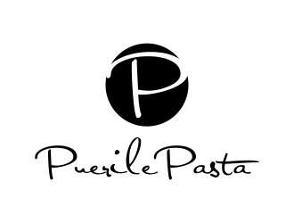 Puerile Pasta logo design by BlessedArt