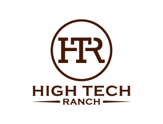 High Tech Ranch, LLC (HTR) logo design by denfransko