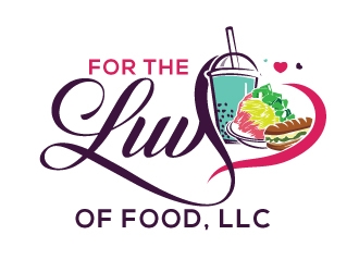 For the Luv of Food, LLC Logo Design