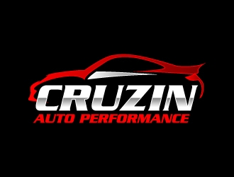 Cruzin auto performance  logo design by KDesigns
