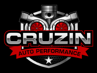 Cruzin auto performance  logo design by THOR_
