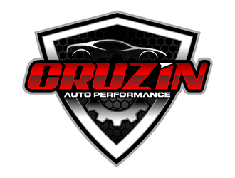 Cruzin auto performance  logo design by coco