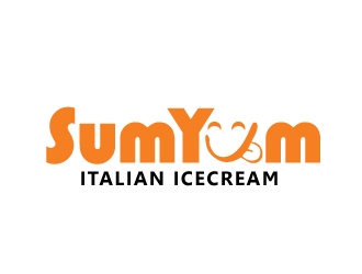 Sum Yum Italian Ice logo design by Foxcody