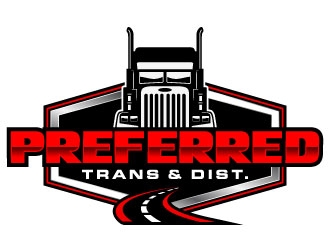 PREFERRED Transport & Distribution; PTD,  logo design by daywalker