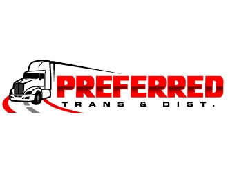 PREFERRED Transport & Distribution; PTD,  logo design by daywalker