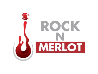 Rock n Merlot logo design by cybil