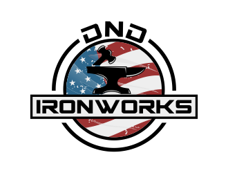 DnD Ironworks logo design by Kruger