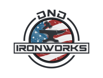 DnD Ironworks logo design by Kruger