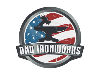 DnD Ironworks logo design by Kruger
