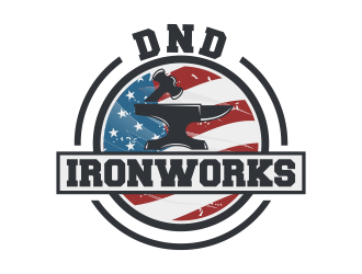 DnD Ironworks logo design by Kruger