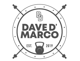 Dave D Marco (should have an apostrophe between D and Marco) logo design by Ultimatum
