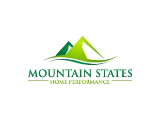 Mountain States Home Performance logo design by usef44