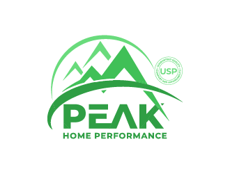 Mountain States Home Performance logo design by hwkomp