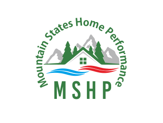 Mountain States Home Performance logo design by YONK