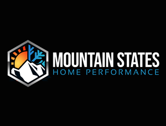 Mountain States Home Performance logo design by kunejo