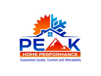 Mountain States Home Performance logo design by jaize