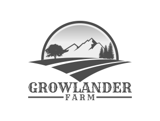 Growlander Farm logo design by Kruger