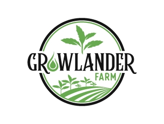 Growlander Farm logo design by jishu