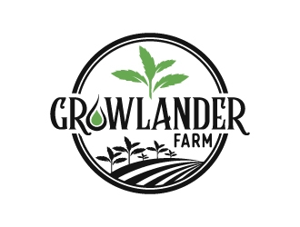 Growlander Farm logo design by jishu