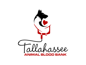 Tallahassee Animal Blood Bank logo design by ROSHTEIN