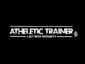 ATHLETIC TRAINER logo design by mjmdesigns