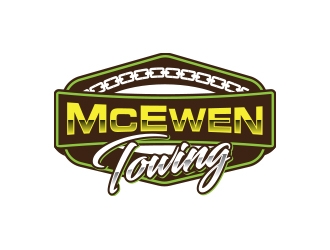 McEwen Towing logo design by Eliben