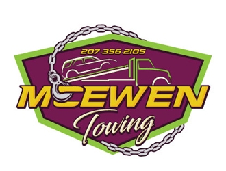 McEwen Towing logo design by gogo
