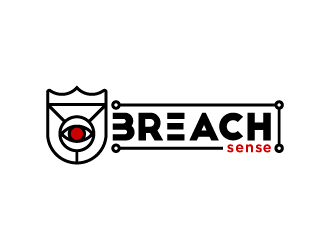 Breachsense logo design by HaveMoiiicy