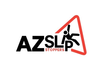 AZ Slip Stoppers logo design by Vincent Leoncito