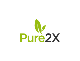 Pure2X logo design by Inlogoz