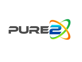 Pure2X logo design by Marianne
