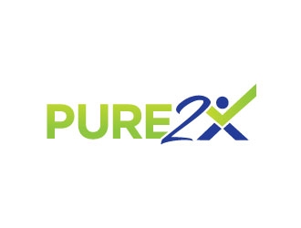Pure2X logo design by Foxcody