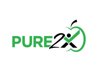 Pure2X logo design by Foxcody