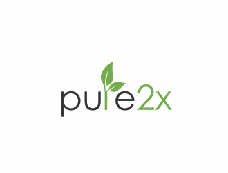 Pure2X logo design by Louseven