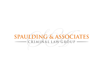 Spaulding & Associates Criminal Law Group logo design by ndaru
