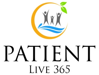 Patient Live 365 logo design by jetzu