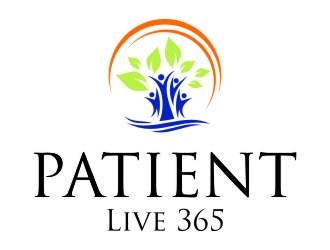 Patient Live 365 logo design by jetzu